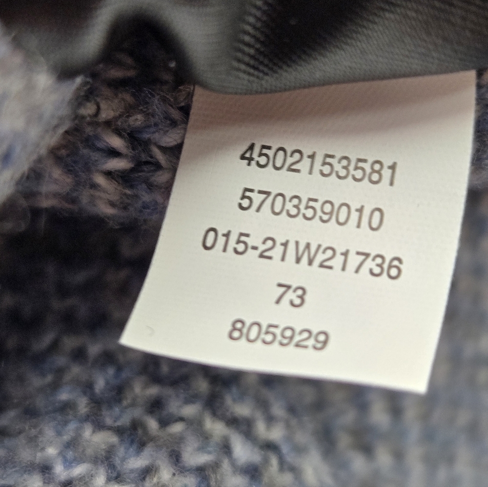 WHBM Floral Intarsia Mock Neck Sweater - Soft Knit - Picture 8 of 9